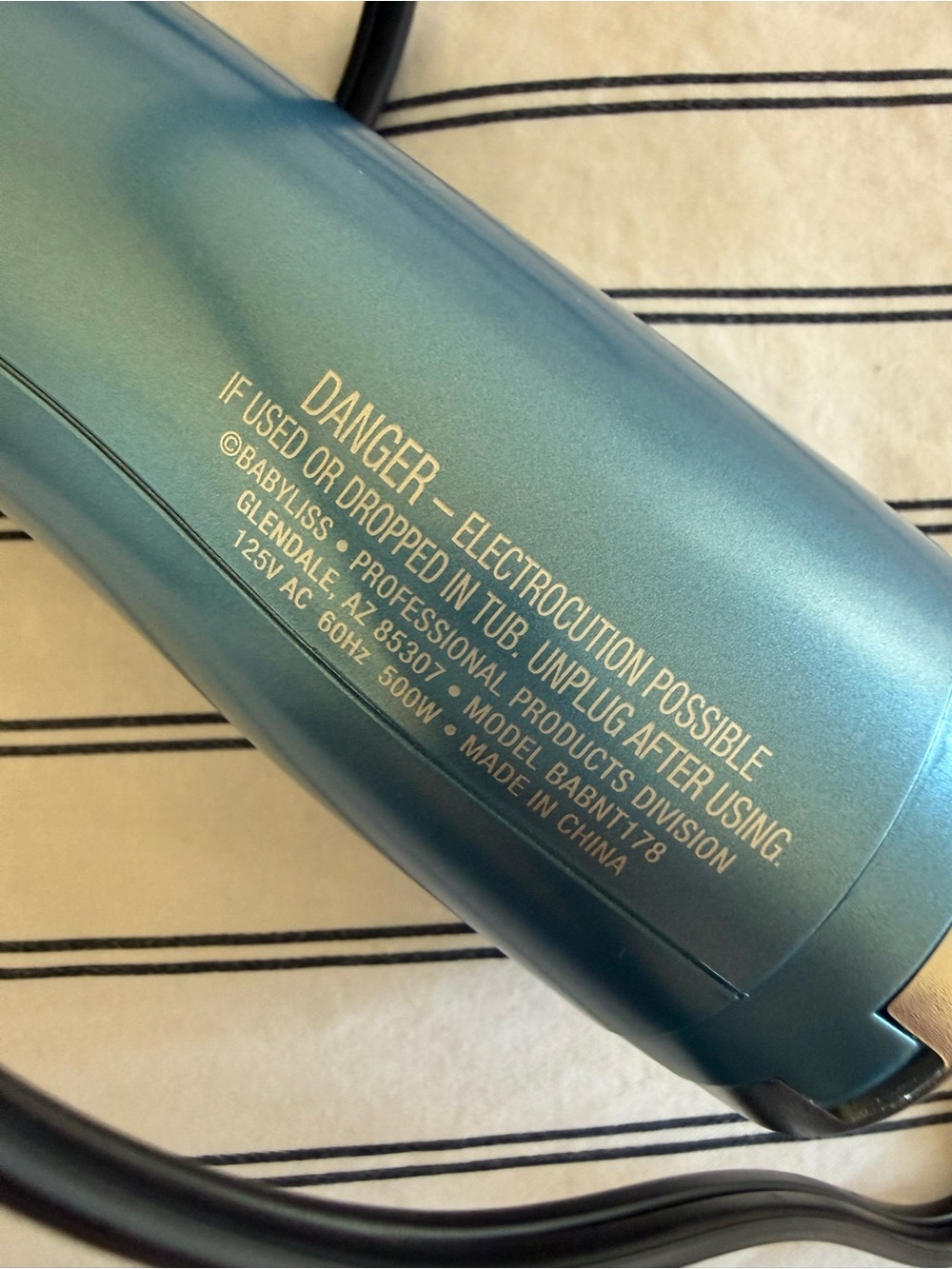 Titanium Nano Titanium 2-inch Hot Air Styling Brush in Teal Blue - Picture 6 of 8